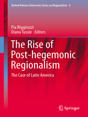 cover image of The Rise of Post-Hegemonic Regionalism